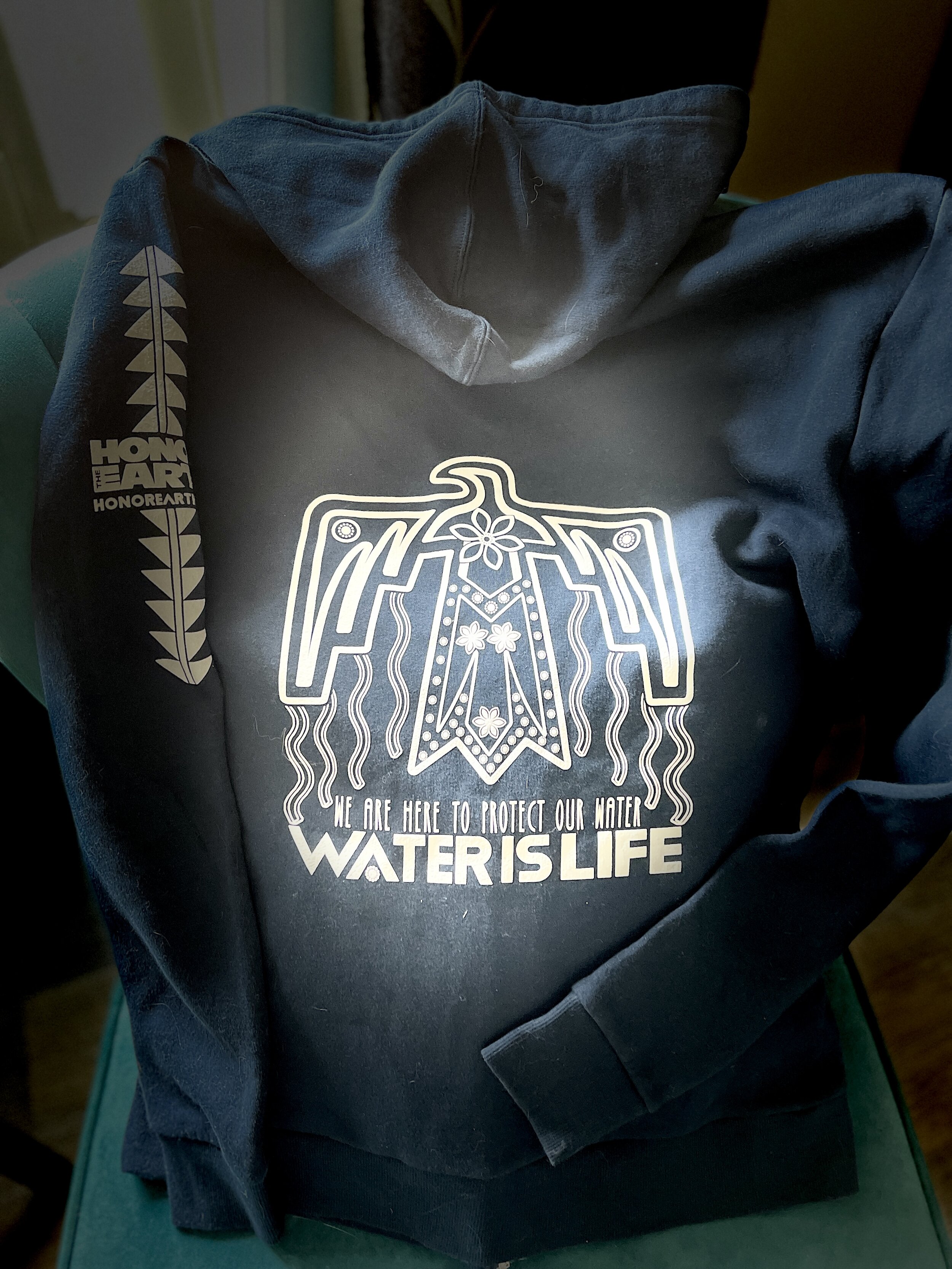 Water is Life: Eco-Cozy Fleece Zip Up Hoodies