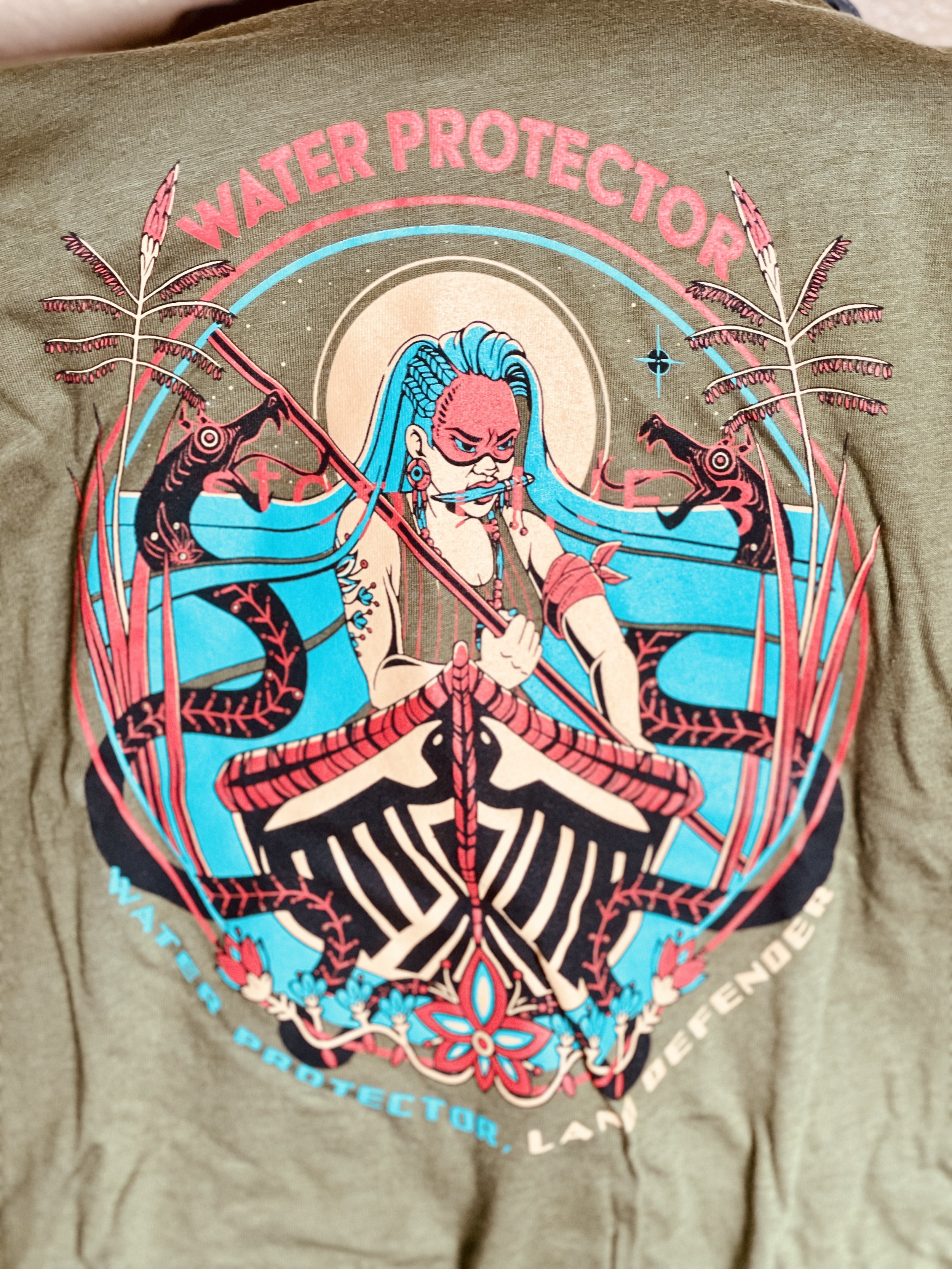 Water and Land Defenders Hemp Unisex TShirt